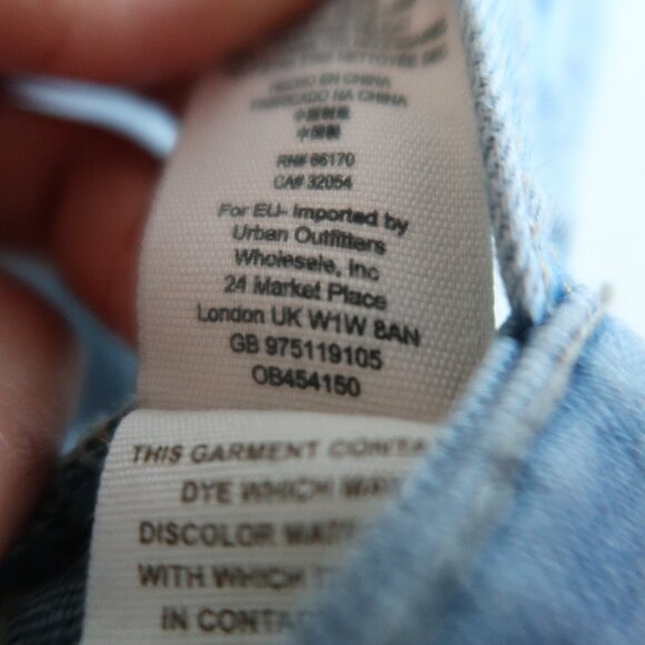 Free People Denim Overalls - Size 26 - Picture 11 of 11